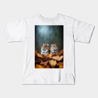 a Couple of cute mouses 2 Kids T-Shirt